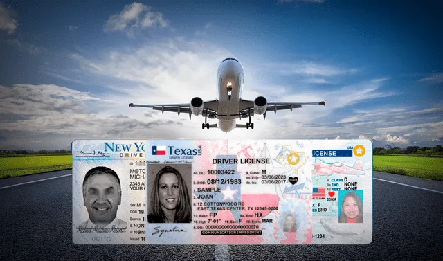 El Real ID permite a los ciudadanos estadounidenses viajar alrededor del país norteamericano. Foto: composición LR   