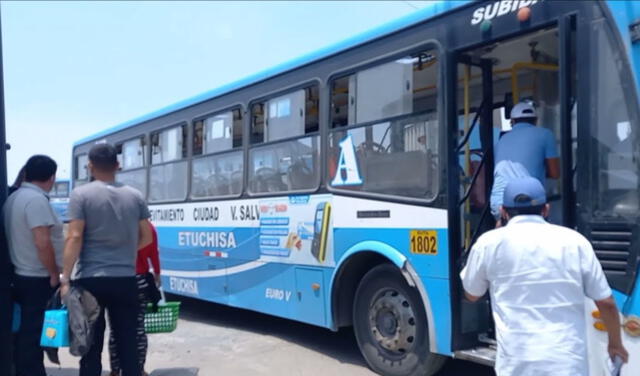 La empresa Etuchisa, 'El Chino', salió a trabajar desde tempranas horas del día. Foto: difusión La empresa Etuchisa, 'El Chino', salió a trabajar desde tempranas horas del día. Foto: difusión