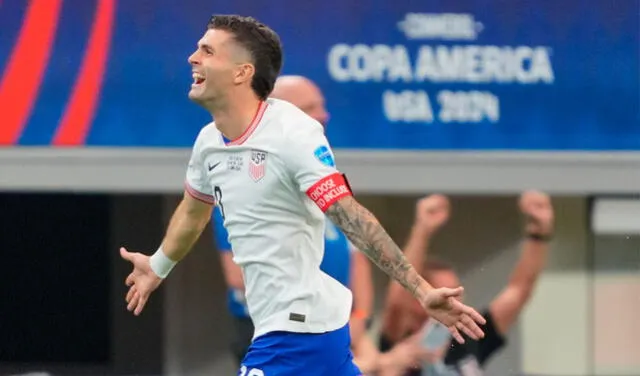  Christian Pulisic, capitán de Estados Unidos, abrió el marcador del partido en los primeros 3 minutos. Foto: U.S. Soccer Men's National Team (X)   