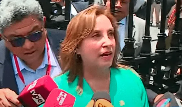 Dina Boluarte. Foto: captura   