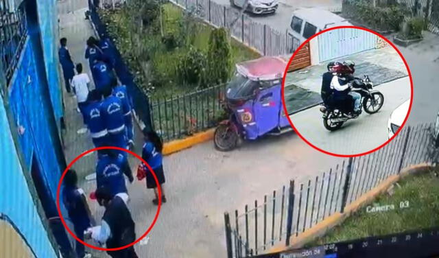 Uno de los crímenes que más causó revuelo fue el del maestro en la puerta de un colegio en Ate. Foto: Difusión   