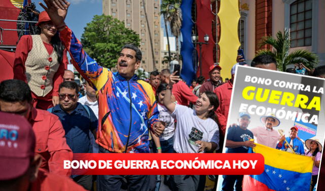 Los trabajadores públicos en Venezuela son los primeros en recibir el Bono de Guerra cada mes. Foto: composición LR/ AFP/ Patria