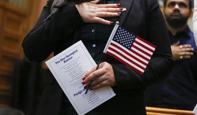  La ciudadanía estadounidense otorga a un individuo los derechos y responsabilidades completas de ser ciudadano. Foto: AFP 