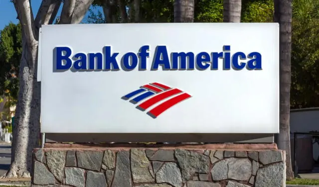  Bank of America es uno de los bancos más grandes de los Estados Unidos. Foto: Shutterstock   