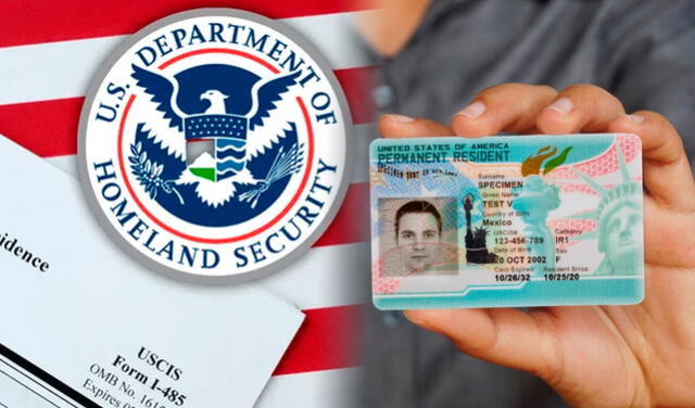  La Green Card es un documento de suma importancia para los migrantes en Estados Unidos. Foto: composición LR/uscis.   