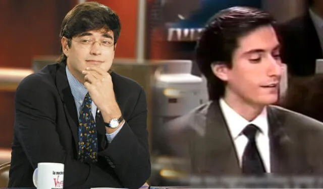  Jaime Bayly y Federico Salazar de joven. Foto: composición LR / Diners / Panamericana TV.<br><br>    