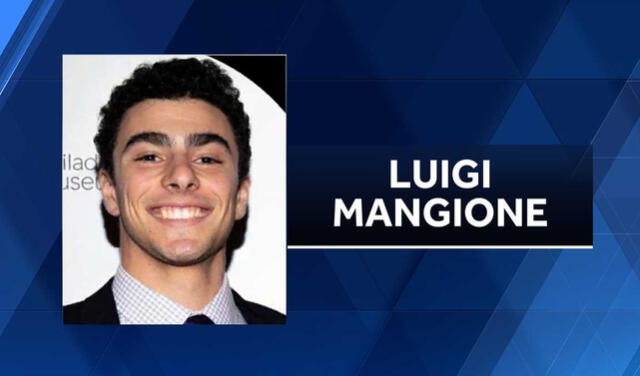  Las autoridades han identificado a Luigi Mangione como la persona de interés en el caso de Brian Thompson. Foto: WbalTv   