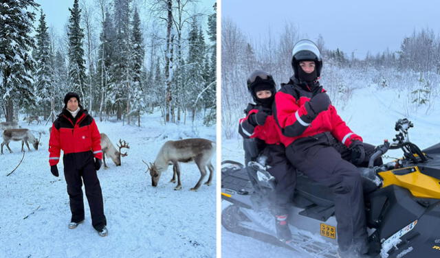 'CR7' y su familia participaron de varias actividades en Laponia. Foto: Foto: Instagram/Cristiano Ronaldo    