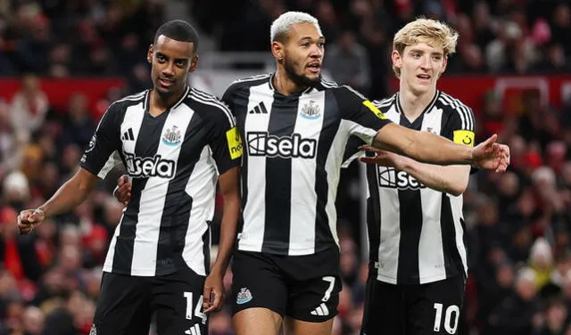 Newcastle viene de ganarle a Tottenham en Londres. Foto: AFP   