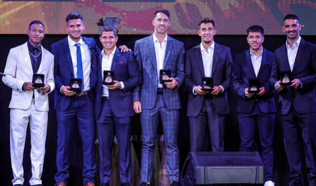  Polo, Corzo, Britos y Pérez Guedes presentes en el mejor once del año. Foto: Liga 1   