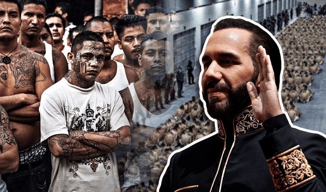 Desde la llegada de Nayib Bukele a la presidencia en 2019, El Salvador ha logrado reducir significativamente la tasa de homicidios; sin embargo, sus estrategias de seguridad han generado controversia por posibles violaciones a los derechos humanos. Foto: composición LR/Associated Press/AFP. Desde la llegada de Nayib Bukele a la presidencia en 2019, El Salvador ha logrado reducir significativamente la tasa de homicidios; sin embargo, sus estrategias de seguridad han generado controversia por posibles violaciones a los derechos humanos. Foto: composición LR/Associated Press/AFP.