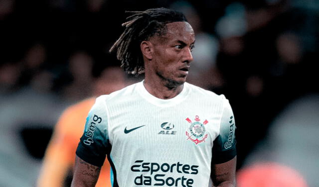 André Carrillo llegó a Corinthians a mediados del 2024. Foto: Twitter.   