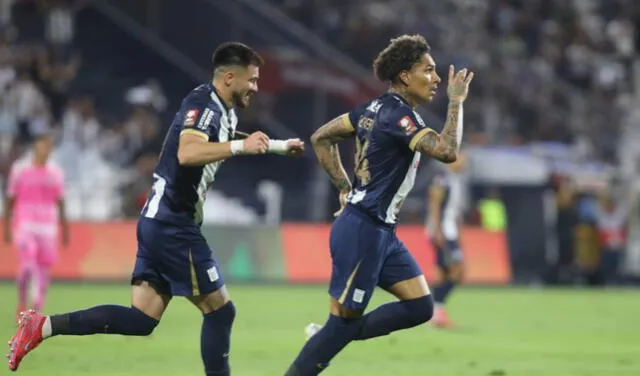 Paolo Guerrero le dio la victoria a Alianza Lima. Foto: La República/Carlos Félix 