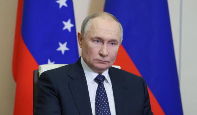 Putin visitó Kursk el último 12 de marzo y advirtió que la ofensiva continuaría. Foto: AFP   