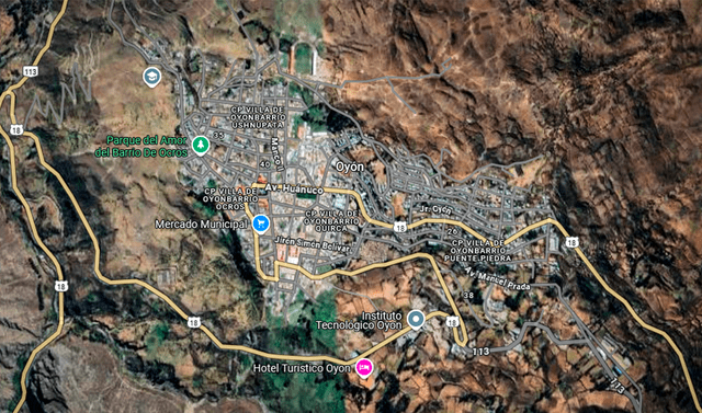 Lugar en donde se registró el sismo. Foto: GoogleMaps Lugar en donde se registró el sismo. Foto: GoogleMaps