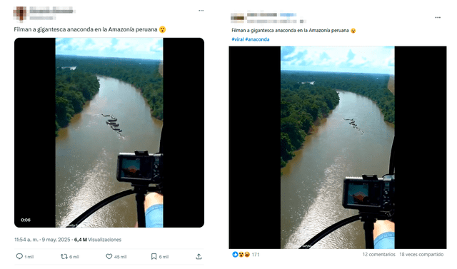 <em> Publicaciones desinformativas por las redes sociales. Foto: capturas de pantalla</em>   