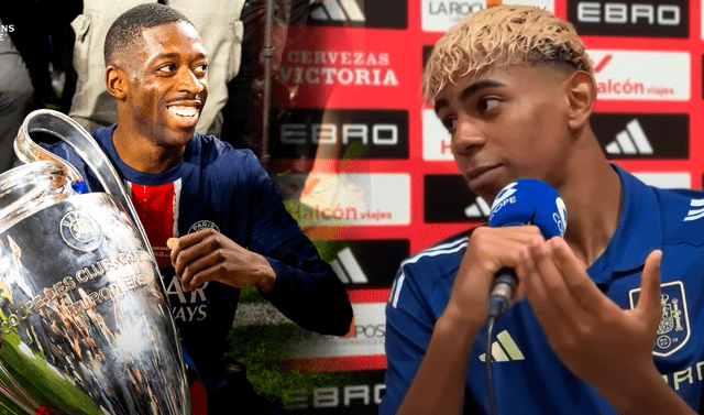 Entre Dembélé y Yamal está el favorito para ganar el Balón de Oro 2025. Foto: composición LR/BBC/Marca Entre Dembélé y Yamal está el favorito para ganar el Balón de Oro 2025. Foto: composición LR/BBC/Marca