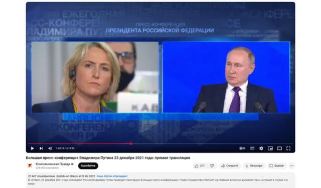 <em>Versión original de la secuencia viral. Foto: captura de YouTube</em>   