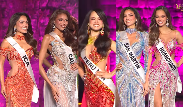 Top 5 del Miss Perú 2025 Top 5 del Miss Perú 2025
