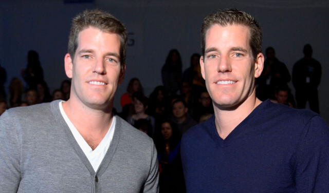  Los hermanos Winklevoss demandaron a Facebook y obtuvieron una compensación de 65 millones de dólares.   