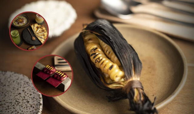 La carta de Mérito incluye platos como Choclo a la brasa, Quesadilla de yuca o Tostadas acevichadas. Foto: composición LR/Elías Alfageme. La carta de Mérito incluye platos como Choclo a la brasa, Quesadilla de yuca o Tostadas acevichadas. Foto: composición LR/Elías Alfageme.