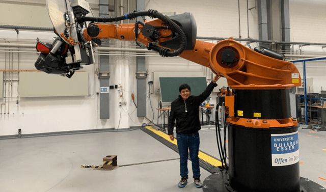 Daniel Menacho Ordoñez fue investigador en universidad de Alemania. Foto: composición LR/PUCP Daniel Menacho Ordoñez fue investigador en universidad de Alemania. Foto: composición LR/PUCP