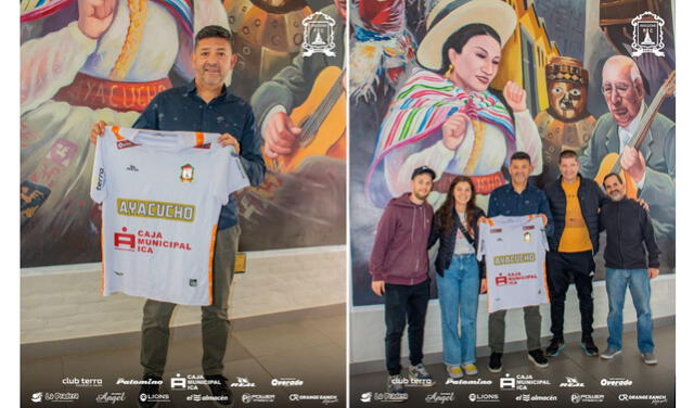 <em>Castellanos regresa al elenco ayacuchano tras un año y medio. Fotos: Club Ayacucho FC</em> <em>Castellanos regresa al elenco ayacuchano tras un año y medio. Fotos: Club Ayacucho FC</em>