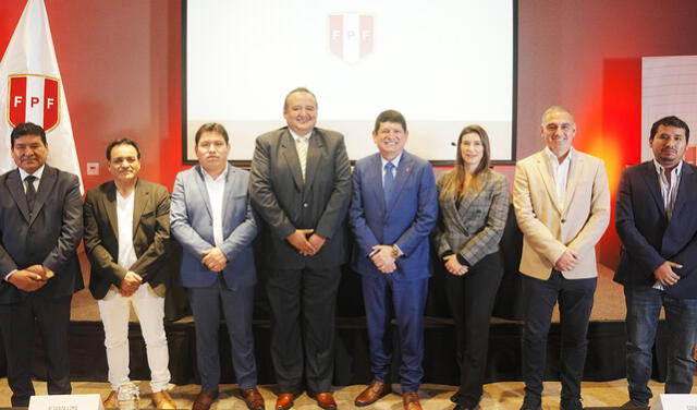  La junta directiva de la Liga de Fútbol Profesional Peruana está conformada por presidentes de 4 clubes de Liga 1 y 3 de Liga 2. Foto: FPF   