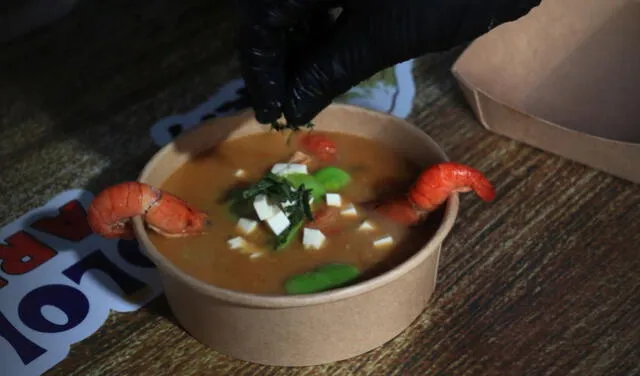  Chupe de Camarones de La Olla Arequipeña. Foto: Jhonatan Sánchez/La República.   