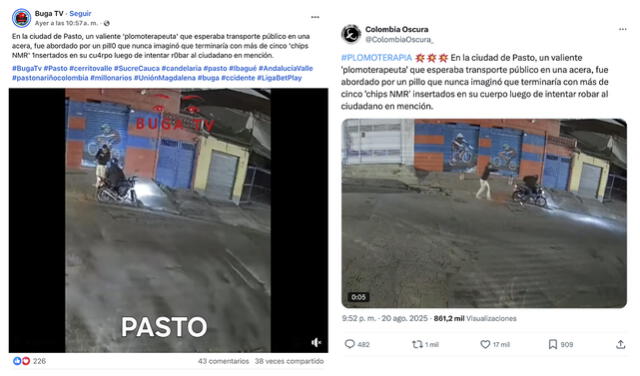 <em>Publicaciones desinformativas por las redes sociales de Facebook y X. Foto: capturas de pantalla</em> <em>Publicaciones desinformativas por las redes sociales de Facebook y X. Foto: capturas de pantalla</em>