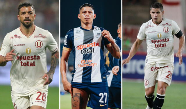  Gabriel Costa, Kevin Quevedo y Aldo Corzo jugaron en el clásico rival antes de llegar a su actual club. Foto: composición de LR/Alianza Lima   