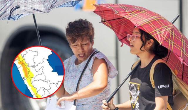 Pronóstico de temperaturas y vientos para el 27 y 28 de agosto. Foto: Andina/LR.   