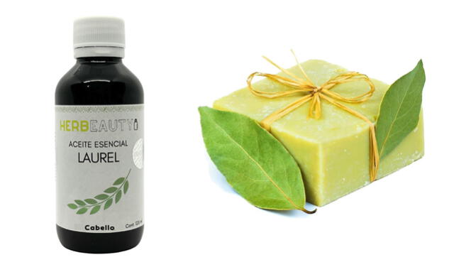 <em> Aceite y jabón de laurel. Foto: Herbeauty / D'more</em>   
