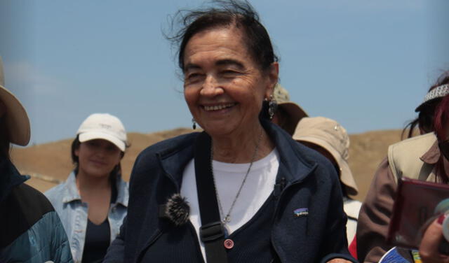 Ruth Shady, fundadora y directora de la Zona Arqueológica Caral. Foto: Jhonatan Sánchez/La República. Ruth Shady, fundadora y directora de la Zona Arqueológica Caral. Foto: Jhonatan Sánchez/La República.