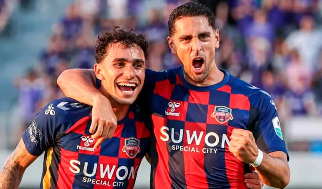  El delantero es el segundo máximo goleador de la liga surcoreana. Foto: Pablo Sabbag/Instagram   