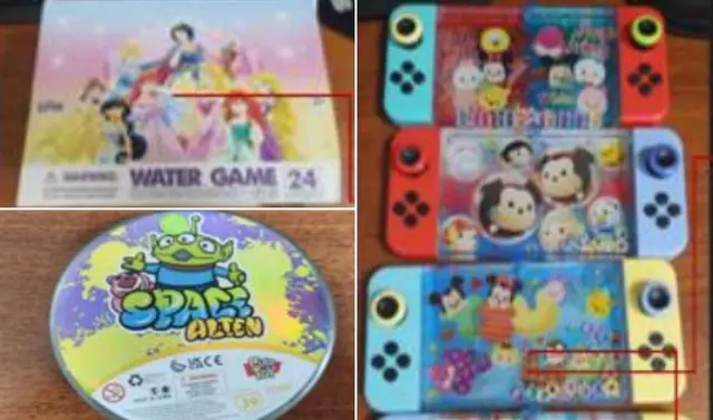  Parte de los productos incautados por la Dirección de Fiscalización. Foto: Indecopi   