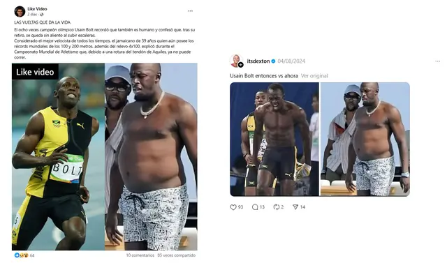 <em> Publicaciones desinformativas por las redes sociales de Facebook y Threads. Foto: capturas de pantalla.</em>   