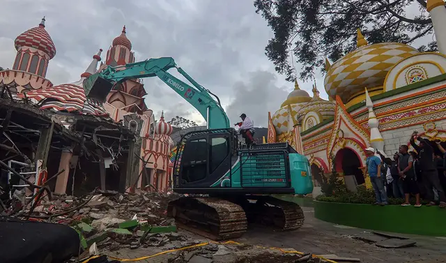 <em> Fotografía del desalojo original en Indonesia. Foto: Espos</em> <em> Fotografía del desalojo original en Indonesia. Foto: Espos</em>