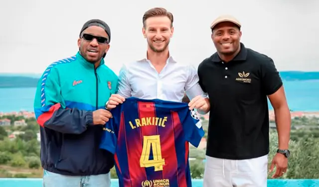Jefferson Farfán e Iván Rakitic jugaron juntos dos años y medio. Foto: Instagram Jefferson Farfán e Iván Rakitic jugaron juntos dos años y medio. Foto: Instagram