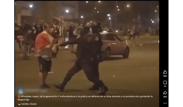 <em> Publicación desinformativa por la red social de Facebook. Foto: captura de pantalla</em>   