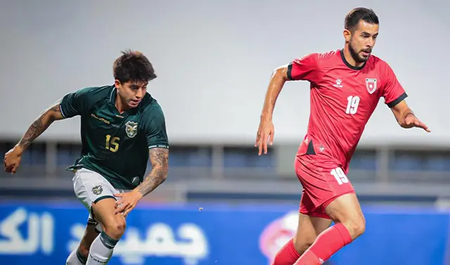 Las selecciones de Bolivia y Jordania se enfrentaron en Turquía por la fecha FIFA de octubre. Foto: Jordan Football Association.   