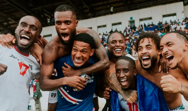  Cabo Verde solo perdió un partido en las eliminatorias africanas. Foto: AFP   