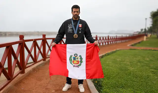 En 2024, Stefano Peschiera fue reconocido como mejor atleta del año en el Perú. Foto: IPD En 2024, Stefano Peschiera fue reconocido como mejor atleta del año en el Perú. Foto: IPD