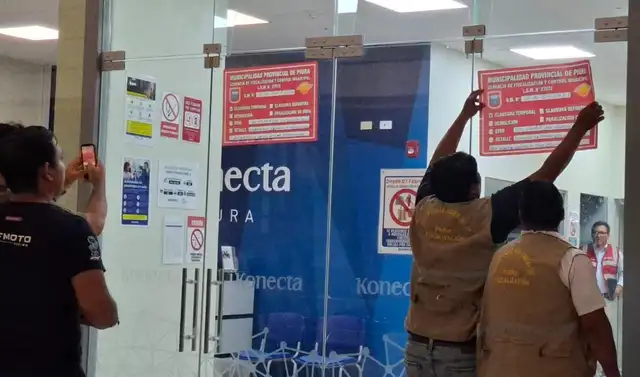 La Segunda Fiscalía de Prevención del Delito y autoridades clausuraron el local temporalmente. Foto: difusión.   