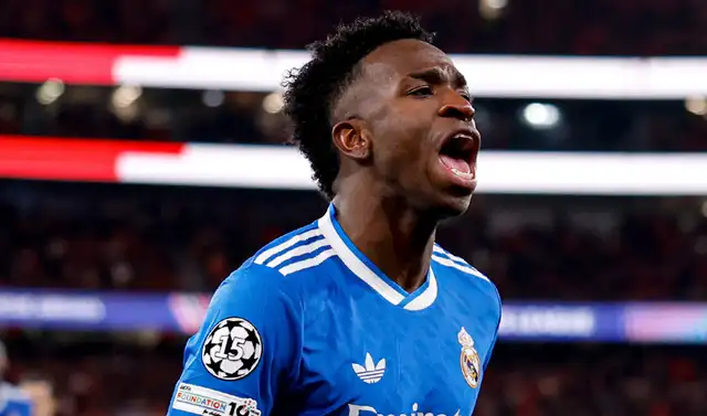 Vinícius Jr. se ha convertido en el abanderado de la lucha contra el racismo en el fútbol. Foto: UEFA Champions League   