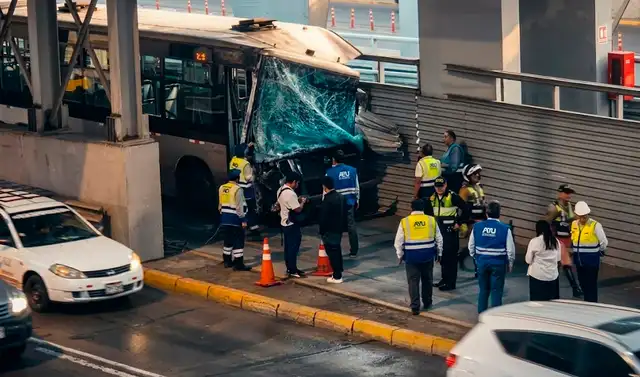 Accidente registrado en San Isidro durante el 5 de mayo. Accidente registrado en San Isidro durante el 5 de mayo.