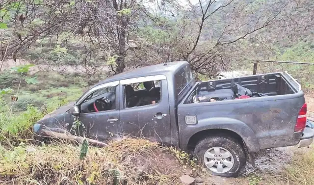 Tragedia. El vehículo que conducia Nilson Montenegro, vinculado con “Jota".  