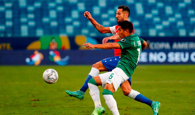 Chile y Bolivia se enfrentan por la segunda fecha del torneo de países. Foto: Twitter/Copa América