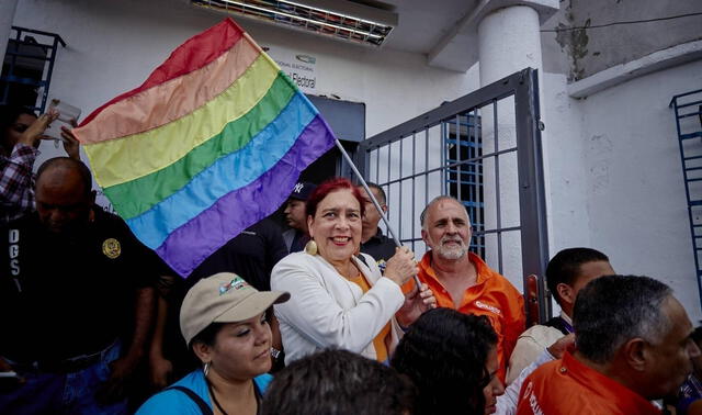 Tamara Adrián es abogada y activista por los derechos humanos. Foto: Crónica uno   