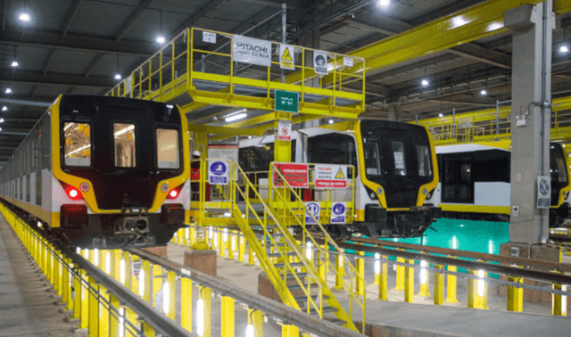  Primer tramo de la Línea 2 del Metro de Lima estará listo este año. Foto: MTC 